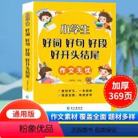 [全套4本]好词好句好段+优美句子+修辞手法+句子打卡本 小学通用 [正版]小学生好词好句好段作文素材 一二三年级注音版