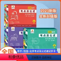 高中理科(语数英物化生)全6套 高中通用 [正版]贝丁兔高中数理化考点及公式手卡数学物理化学知识点速记手卡全9科语数英政