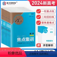 高考 语数英物化生(6科) [正版]2024版金太阳教育高考金卷焦点集训语文数学英语物理化学生物政治地理历史试卷新高考高