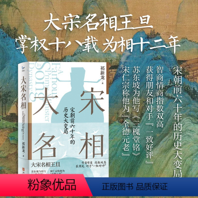 [正版]丨大宋名相 祁新龙著 大宋一代名相王旦掌权十二载为相十二年 宋朝前六十年的历史大变革 历史政治人物 中国史 政