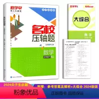 [压轴题]七下数学2024(带纸质答案) 初中通用 [正版]2024初中名校学典7七8八9九年级上册数学英语期末一卷通月