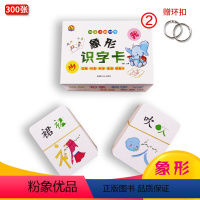 [正版]象形认字卡片2 幼儿园小班学龄前儿童宝宝幼儿一年级300张直映趣味看图识字0-3-6岁有图学汉字婴儿启蒙早教卡