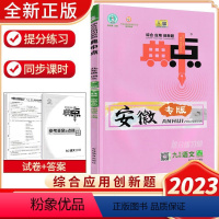 语文九年级全一册[安徽专版] 九年级 [正版]初中典中点七八九年级数学物理语文英语人教版沪科版沪粤版安徽专版译林版