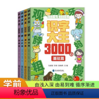 [全4册]识字大王3000字 [正版]识字大王3000字 识字书幼儿认字 启蒙早教书幼儿园启蒙认字书识字卡片幼儿认字启蒙