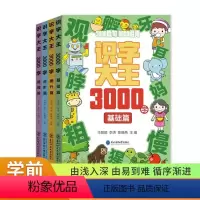 [全4册]识字大王3000字 [正版]识字大王3000字 识字书幼儿认字 启蒙早教书幼儿园启蒙认字书识字卡片幼儿认字启蒙