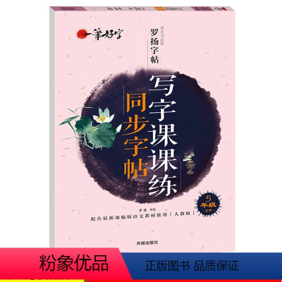 [正版]小学生写字课课练同步字帖5年级上册人教版 小学生字帖临摹字帖儿童练习字帖一笔好字五年级字帖罗扬字帖