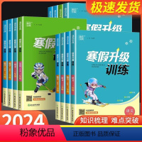 [3本]语数英人教版 小学三年级 [正版]2024寒假升级训练小学一二三四五六年级语文数学英语人教北师西师外研版寒假衔接