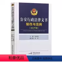 [正版]公安行政法律文书制作与范例 中国民主法制出版社 民主法制 行政案件案卷立卷规范 行政处罚 公安机关办理行政案件