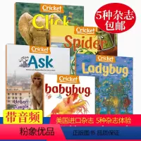 [5本5.6月刊]0-9岁低幼5种体验装 [正版]多期/送部分音频美国儿童杂志CRICKET蟋蟀童书 2024年月刊 9
