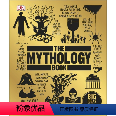 [正版]英文原版 DK人类的思想百科丛书 神话 The Mythology Book: Big Ideas Simpl