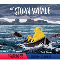 [正版]精装 英文原版 浴缸里的鲸鱼 Benji Davies绘本 The Storm Whale