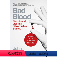[正版] 英文原版 Bad Blood 坏血:硅谷独角兽的骗局 英国版 Theranos 滴血成金 John