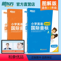 小学英语国际音标1+2 图解版 [正版]新东方 小学英语国际音标1+2 图解版