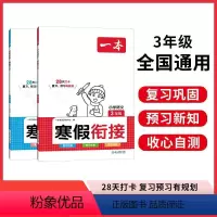 [人教五本]阅读+口算+字帖+语文+数学 小学二年级 [正版]一本寒假衔接训练 寒假阅读+囗算+练字帖 语文数学寒假训练
