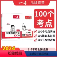 [套装]100问+100篇 小学二年级 [正版]2024一本小学语文阅读答题方法100问小学语文一二年级三四五六年级阅读