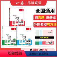 [三本]套装 小学升初中 [正版]一本语文数学英语小升初总复习六年级名校冲刺方案小升初知识大盘点小学毕业升学考试总复习专