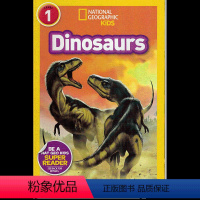 L1-Dinosaurs 恐龙 [正版]165元12件国家地理kids 美国国家地理分级阅读1级别National Ge