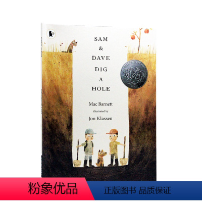 [正版]山姆和大卫去挖洞 Sam and Dave Dig a Hole 英文原版绘本 2015年凯迪克银奖 凯迪克金