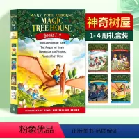 [正版]神奇树屋英语原版 Magic Tree House 全套1-4美国中小学课外阅读书单 探险科普百科章节桥梁书6