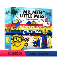 [正版]奇先生妙小姐英文版 探险12册礼盒装 英文原版绘本 Mr. Men and Little Miss Adven