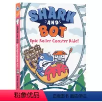 [正版]鲨鱼和机器人4 Shark and Bot 4 英文原版绘本 儿童全彩漫画图画故事书 搞笑幽默友谊主题 小学生