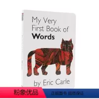 [正版]进口英文原版 卡尔爷爷My Very First Book of Words单词 幼儿启蒙图书2-5岁 上下翻