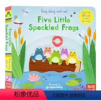 [正版]五只斑点小青蛙 英文原版 Sing Along With Me Five Speckled Frogs 欧美经