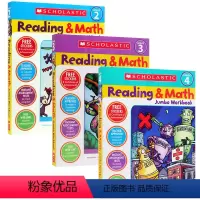 阅读与数学练习册3册( 2/3/4) [正版]Scholastic出品 英文原版 阅读与算数练习册小学一年级 Read