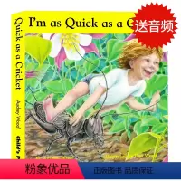 [正版]我和蟋蟀一样快 I'm as Quick as a Cricket 进口英文原版纸板书 廖彩杏书单第50本 A