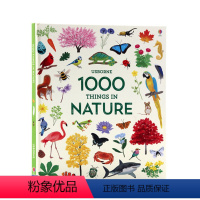 [正版]进口英文原版 1000 Things in Nature 自然界中的1000个动植物 儿童英国科普书 精装大开