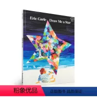 [正版]进口英文原版 Draw Me a Star画一个星星给我 Eric Carle 艾瑞卡尔爷爷 大开平装儿童英语