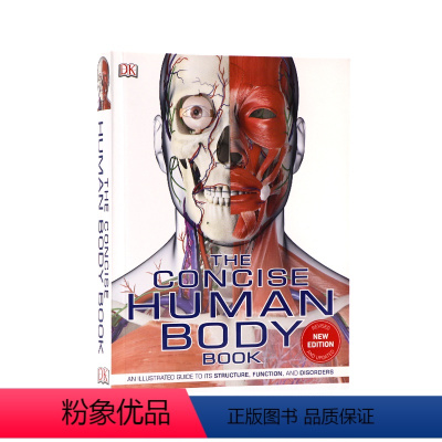 [正版]DK人体图解指南 The Concise Human Body Book英文原版人体解剖视觉指南骨骼肌肉系