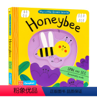 [正版]英文原版绘本 My Little Green World Honeybee 我的绿色小世界小蜜蜂 低幼英语启蒙