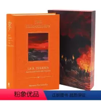 精灵宝钻新版 精装全彩插图版 [正版]指环王原著4册礼盒装 霍比特人英文版 魔戒英文原版The Hobbit The L