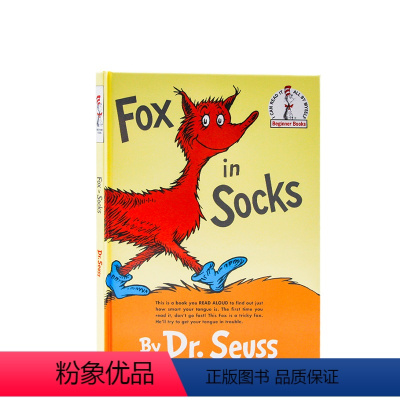 [正版]进口英文原版绘本 精装 Fox in Socks 苏斯博士 穿袜子的狐狸 名家Dr Seuss 廖彩杏书单 幼