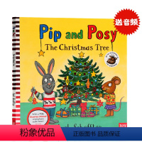 [正版]进口英文原版 Pip and Posy The Christmas Tree 波西和皮普 圣诞树 平装绘本 名