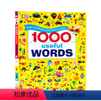 [正版]dk1000词进口英文原版常用英语1000词 1000 Useful Words 插图图解字典词典 单词词汇