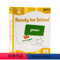 [正版]进口英文原版 Ready for School (FlashKids Flash Cards) 86张英文卡片