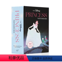 [正版]进口英文原版迪士尼公主100张公主人物明信片礼盒装 The Disney Princess Postcard