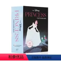 [正版]进口英文原版迪士尼公主100张公主人物明信片礼盒装 The Disney Princess Postcard