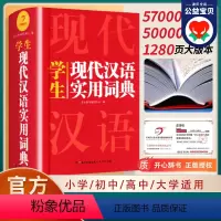 [正版]2024新 学生现代汉语实用词典 词语字典词典高中初中生小学语文词典字典成语词典小学生大词典版语文通用