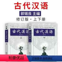 古代汉语/郭锡良上册+下册 全2册 [正版]古代汉语王力4册套装 (校订重排本1-4册)校订重排本中华书局 繁体字版 汉