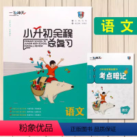 语文 小学升初中 [正版]2023一飞冲天小升初全程总复习语文数学英语小学毕业系统总复习知识点类专项训练必刷题人教版真题
