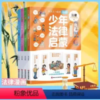 少年法律启蒙全4册 [正版]少年法律启蒙和大人一起读漫画全套4册儿童版学法律入门给孩子的一本法律启蒙书青少年绘本书籍6-