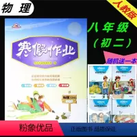 [正版](随机送一本皮皮鲁)初二8年级物理寒假作业人教版 中学生假期物理专项训练预习作业本 江西高校出版社初中生假期物