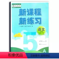 [正版]2021年春新课程新练习五年级下册语文统编版二十一世纪出版社5年级下册配人教版新练习小学生老师新课程五下语文人
