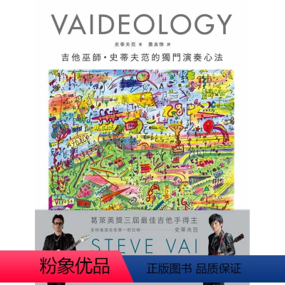 [正版]预订台版 VAIDEOLOGY吉他巫师 史蒂夫范的独门演奏心法适合所有吉他初学者乐理基础知识音乐谈奏艺术类书籍