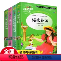 [正版]秘密花园绿山墙的安妮爱丽丝梦游奇境小鹿斑比必读书4册 小学生课外书读物儿童文学 青少年版图书三四五六年级童