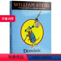 [正版]帅狗杜明尼克 英文原版 Dominic 威廉史塔克William Steig 麦克米伦世纪大奖小说 青少年儿童