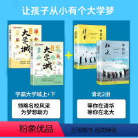 [全套4册]学霸大学城+等你在清华北 无规格 [正版]荣恒学霸大学城上下 走进大学城2024高考志愿填报指南985211